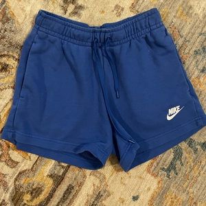 Nike drawstring sweatpant shorts